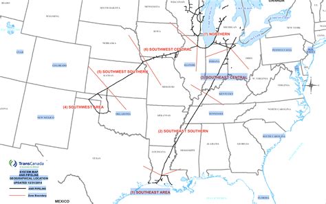 Gas Pipeline Map