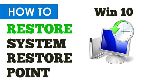Turn On System Restore Windows 10