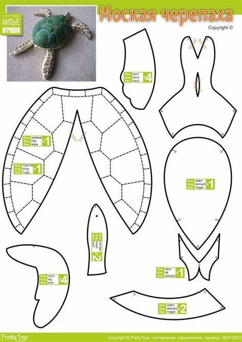 Turtle Sewing Pattern Free