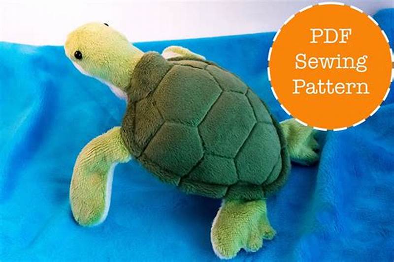 Turtle Stuffed Animal Pattern
