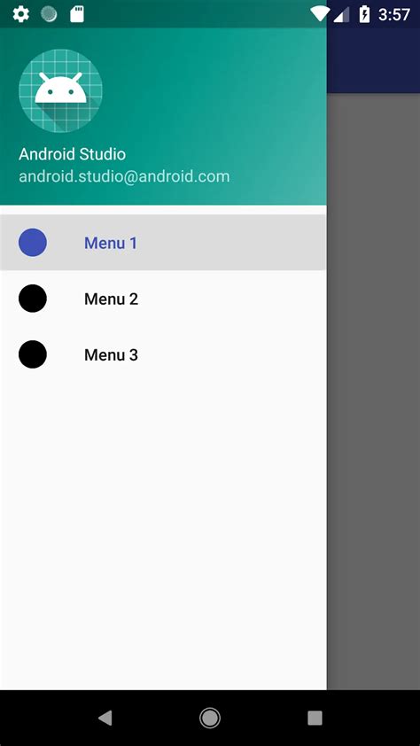 Tutorial Membuat Aplikasi Android dengan Konsep Navigation Drawer