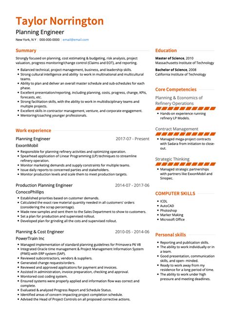 Two Column Resume Template