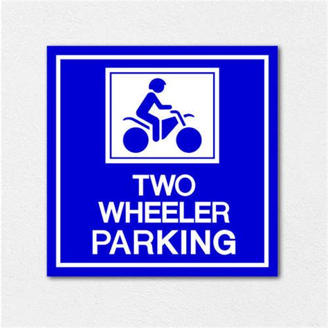 Two wheeler parking area