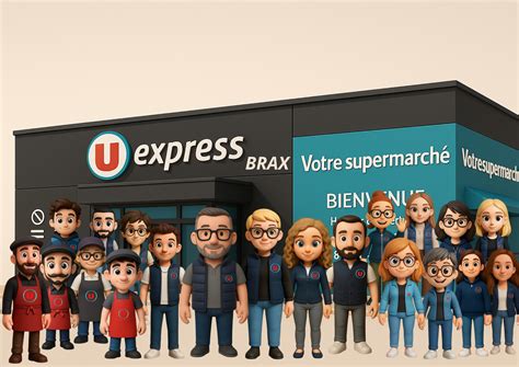 U Express et Drive à Brax
