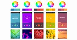 UI/UX design application color Indonesia