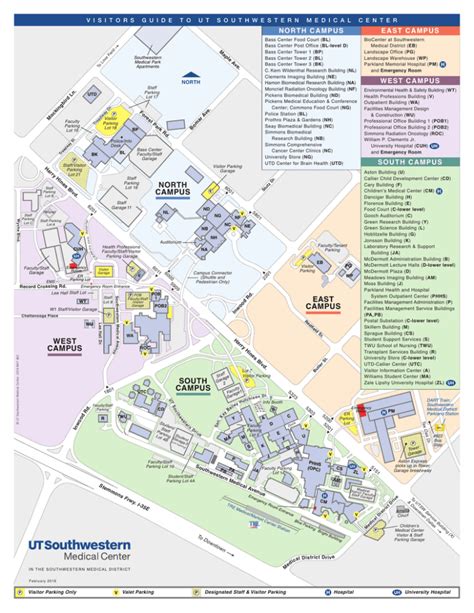 Southwestern Campus Map