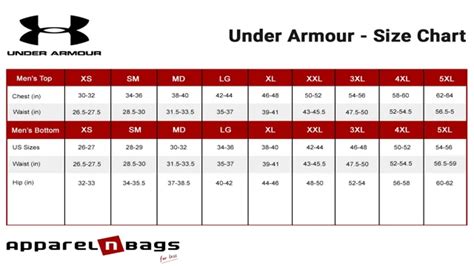 Ua Sock Size Chart