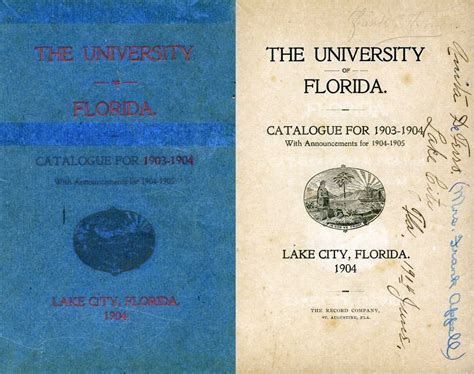 Uf Course Catalogue