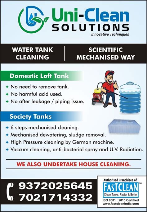 Uk Water Tank Cleaning Services