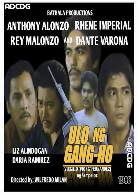 Ulo ng gang-ho (1985) film online,Willy Milan,Dante Varona,Anthony Alonzo,Rhene Imperial,Rey Malonzo