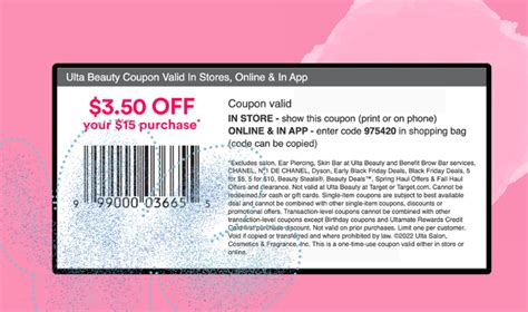 Ulta 3.50 Off Coupon Printable