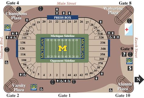 Umich Stadium Seating Chart