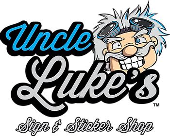 Uncle Luke's Sign & Sticker Shop