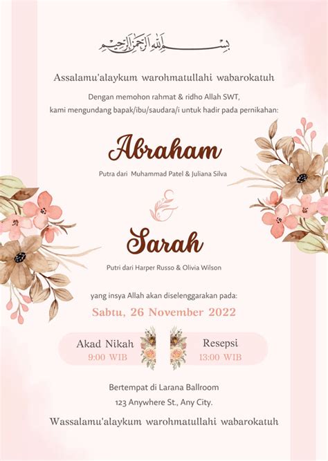 Undangan Pernikahan Modern