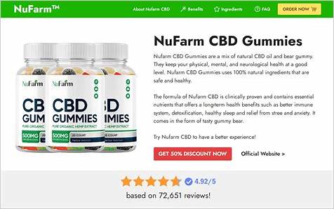 Understanding the Benefits and Reliability of Nufarm CBD Gummies