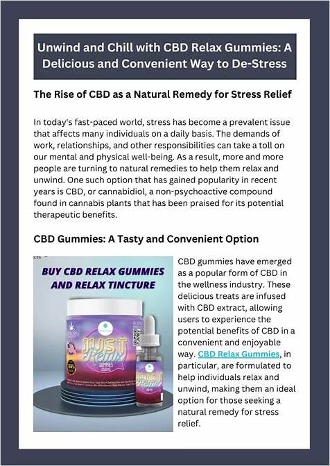 Understanding the Benefits of CBD Chill Gummies for Relaxation and Wellness