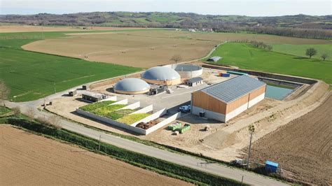 Unité de méthanisation de Lavernose à Lavernose-Lacasse