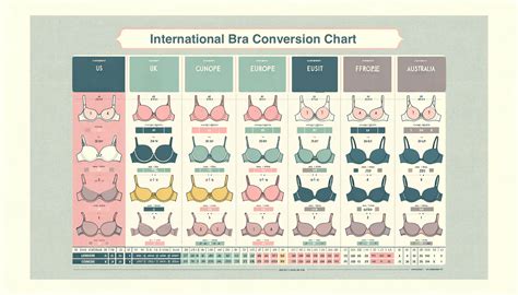 Universal Bra Size Chart
