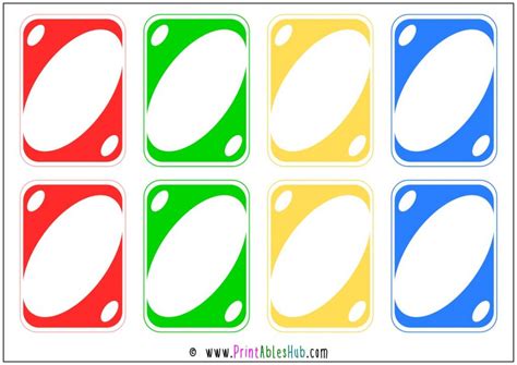 Uno Card Template Free