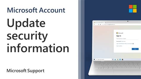 Update your account security settings