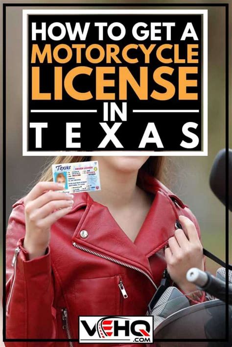 Updating Texas motorcycle license information