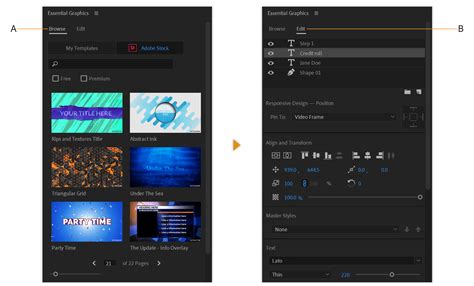 Upload Template In Adobe Premiere Pro With Out Graphics