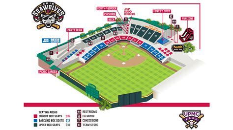 Upmc Park Seating Chart