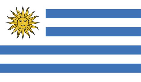 Uruguay Flag Printable