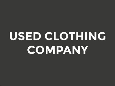 Used Clothing Co