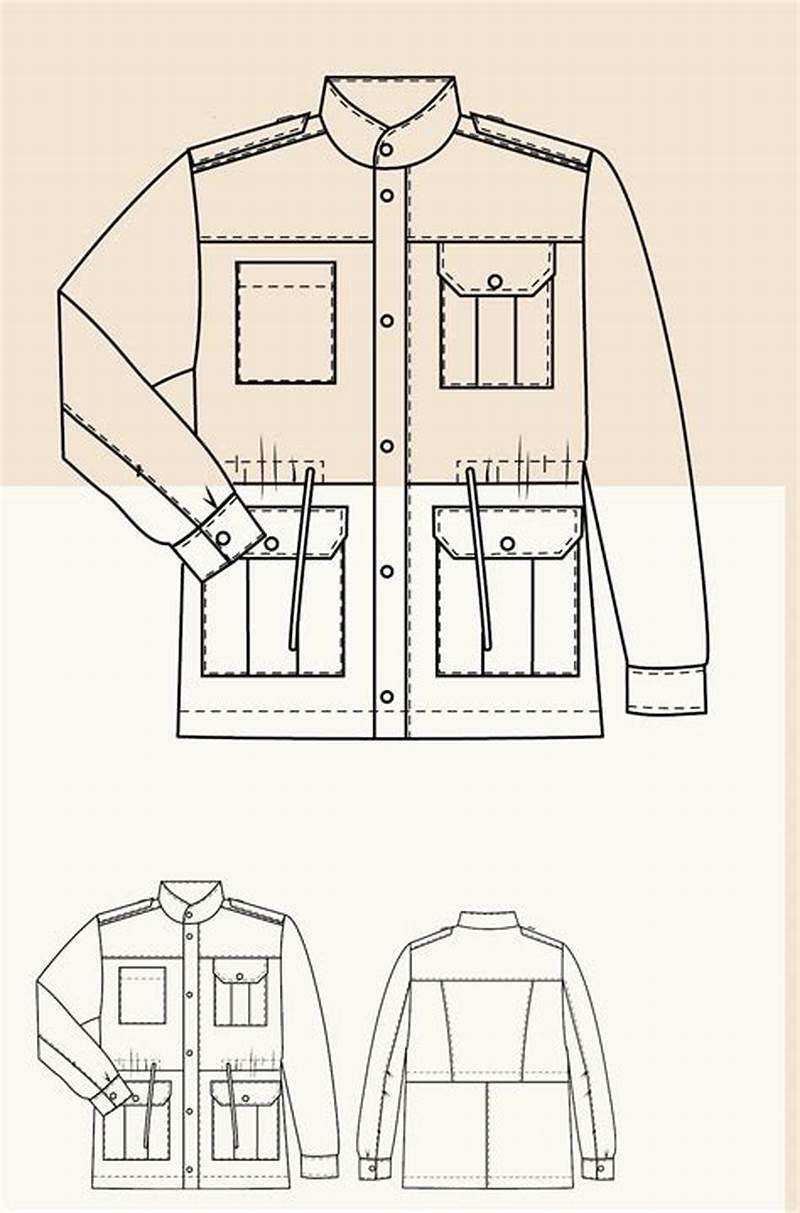 Utility Jacket Sewing Pattern