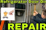 Utube Video for How to Get Dent Out of Fridge