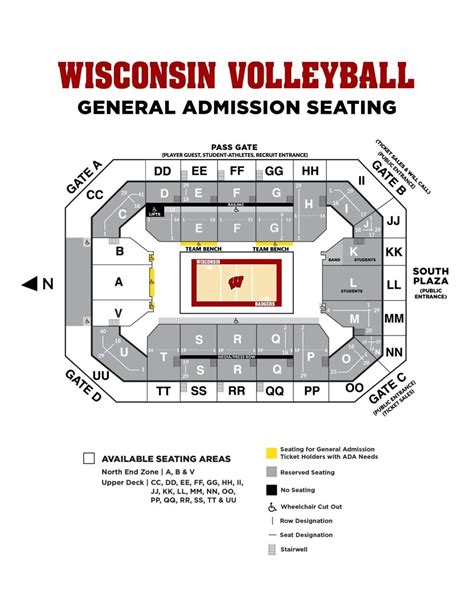 Uw Fieldhouse Seating Chart