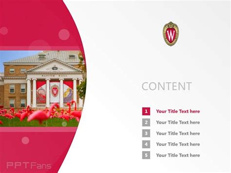 Uw Madison Ppt Template