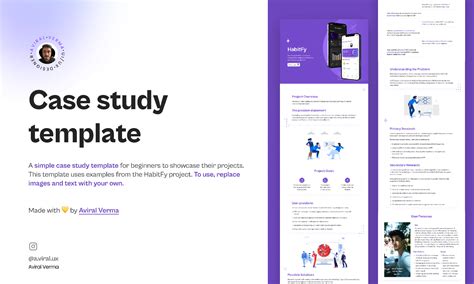 Ux Case Study Presentation Template