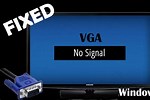 VGA No Signal