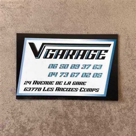 VGARAGE à Les Ancizes-Comps