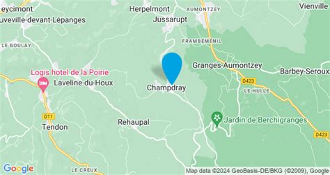 VUE D'EN HAUT VOSGES à Champdray