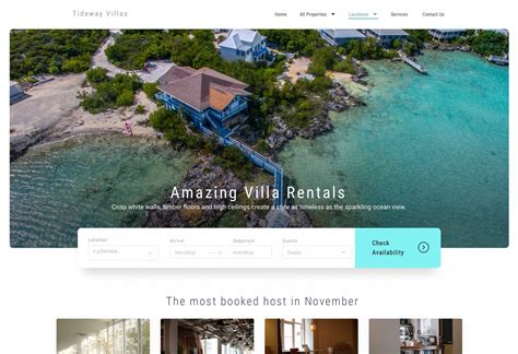 Vacation Rental Websites