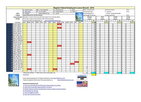 Vacation Tracker Template