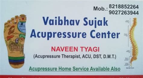 Vaibhav Advance Auricular & Acupressure Center. Home visit available