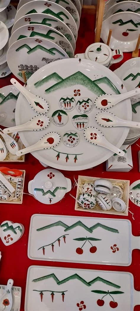 Vaisselle Basque à Anglet