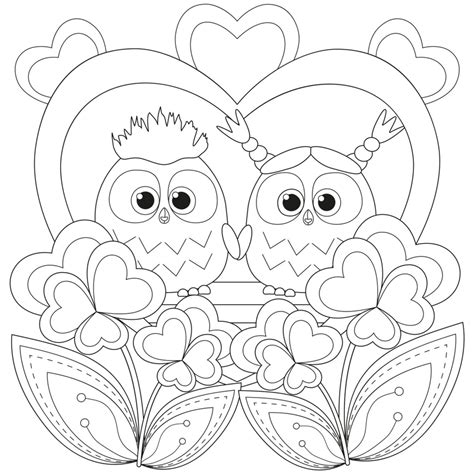 Valentine Coloring Book Printable