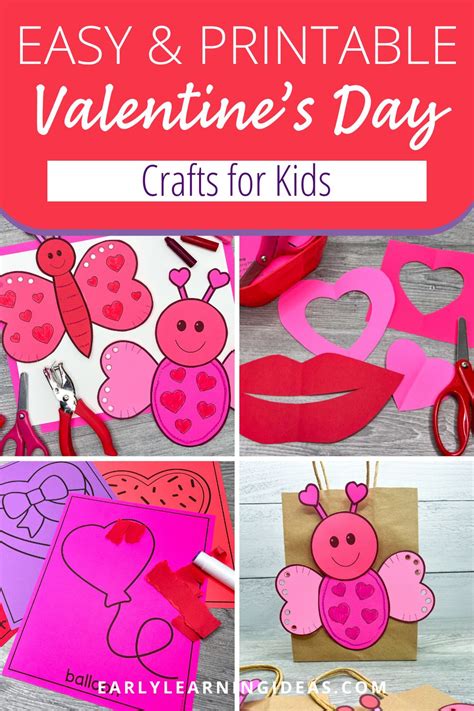 Valentine Crafts For Kids Printable
