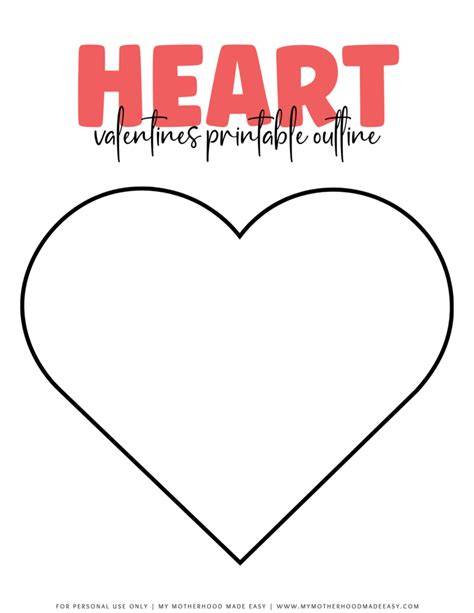 Valentine Heart Printable