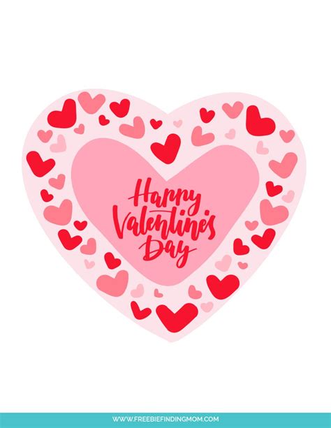 Valentine Heart Printables Free