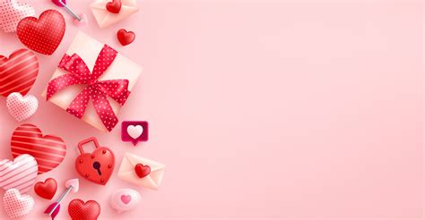 Valentines Day Background Template