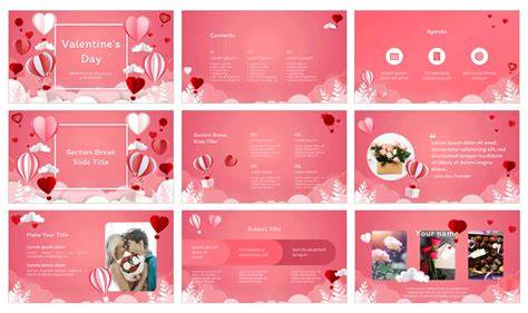 Valentines Day Google Slides Template