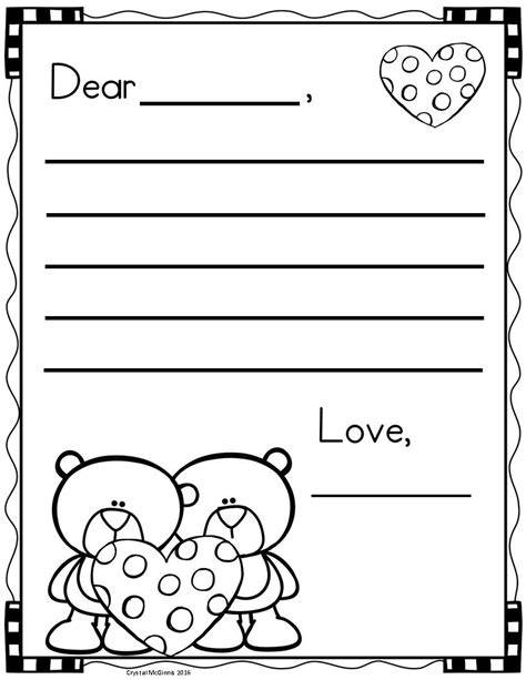 Valentines Day Letter Template
