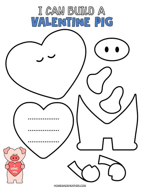 Valentines Day Printable Crafts