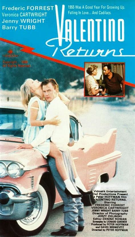 Valentino Returns (1989) film online,Peter Hoffman,Frederic Forrest,Veronica Cartwright,Jenny Wright,David Packer